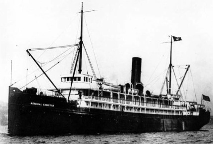 wreck of the admiral sampson